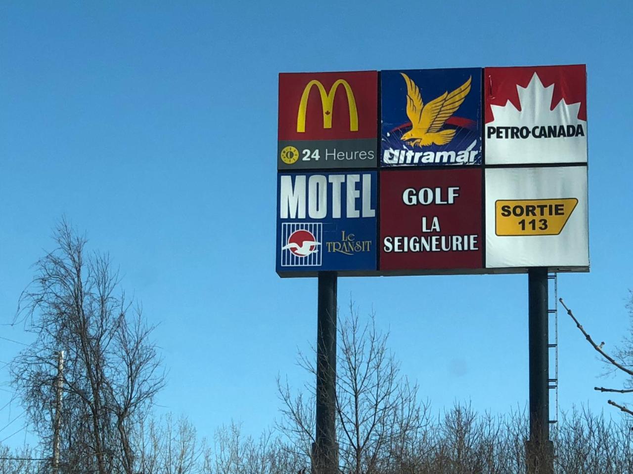 Motel Le Transit Mont-Saint-Hilaire Exteriér fotografie